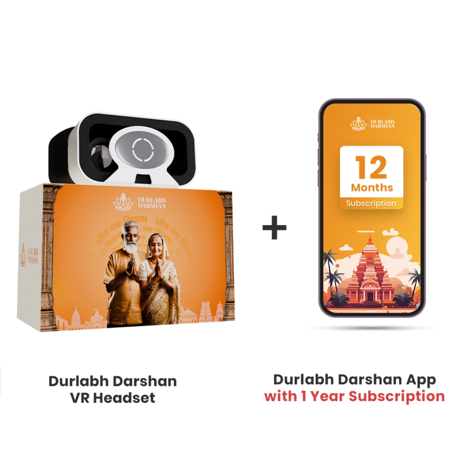 Durlabh Darshan with VR Headset + Complimentary Abhimantrit Rudraksha