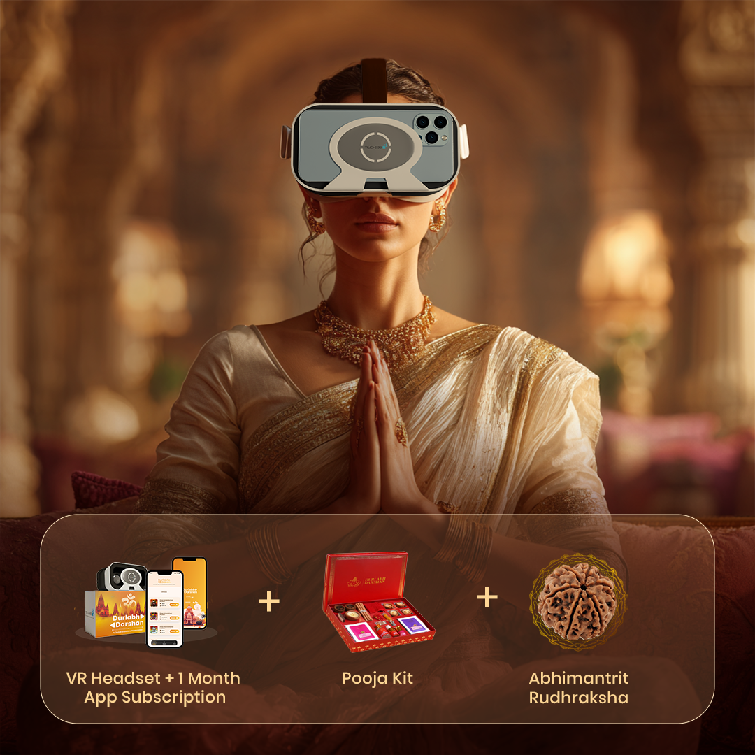 Durlabh Darshan Kit + Premium Pooja Kit + 1 Month App Subscription