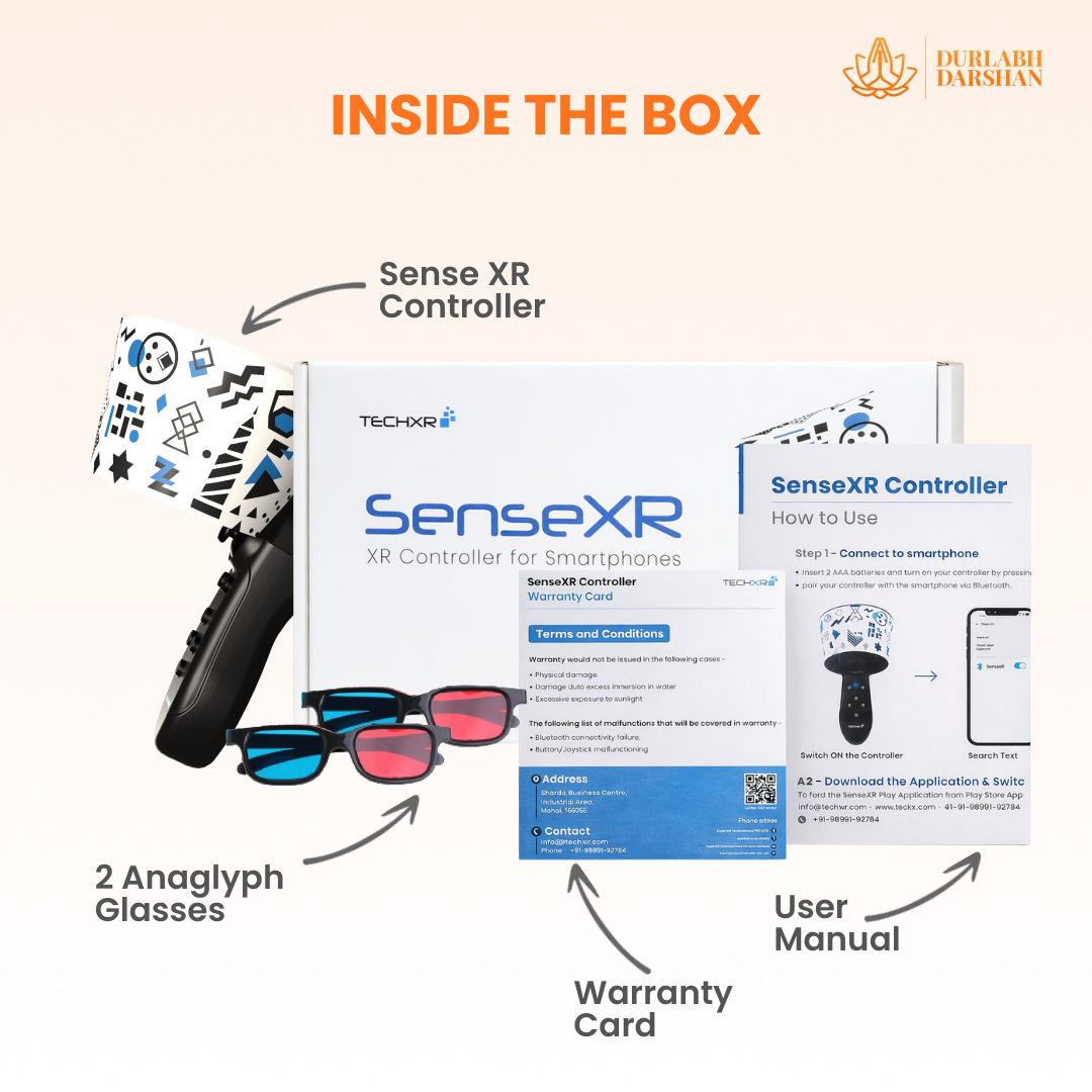 SenseXR & Durlabh Darshan Combo with 1 Year Subscription
