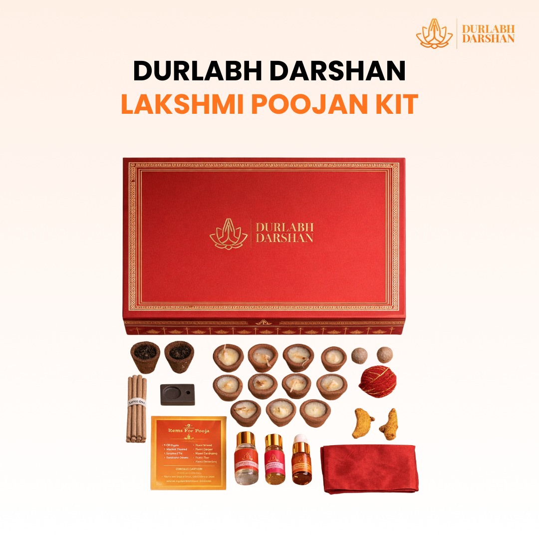 Durlabh Darshan with VR Headset + Premium Pooja Kit + 1 Month App Subscription