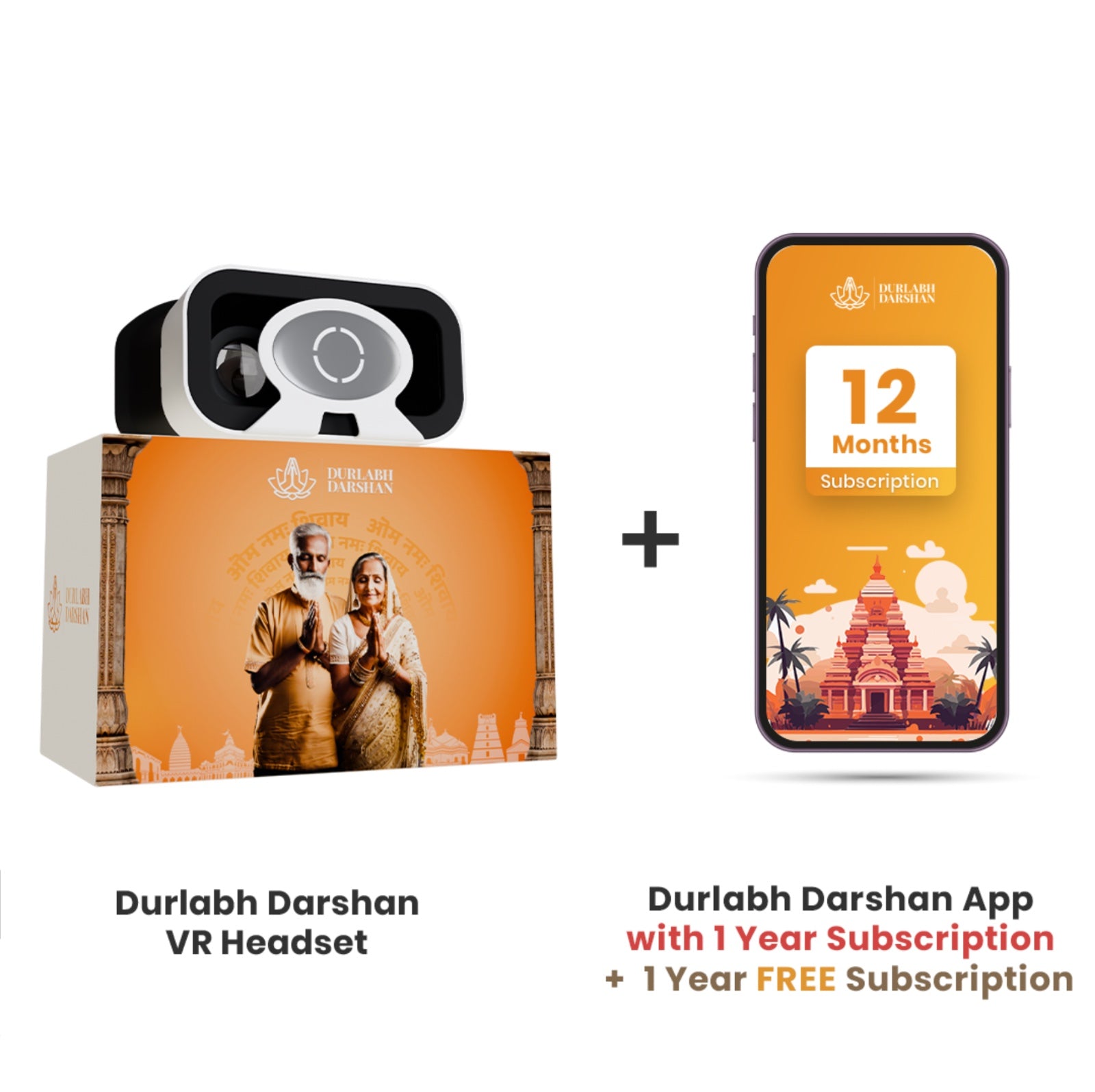 Durlabh Darshan with VR Headset + Complimentary Abhimantrit Rudraksha